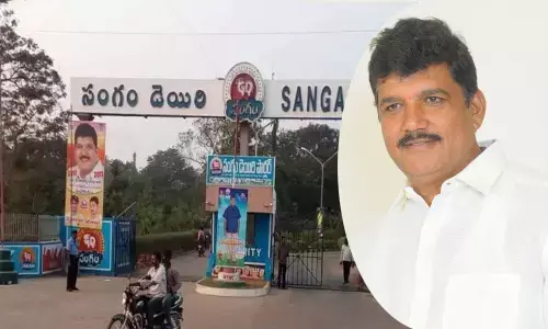 Dhulipalla Narendra releases New food products from Sangam Diary