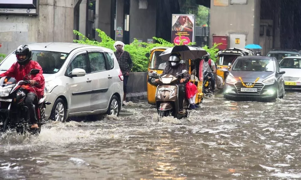 Rains make a comeback in Hyderabad