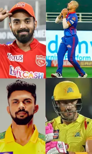 Top 5 run scorers in IPL 2021
