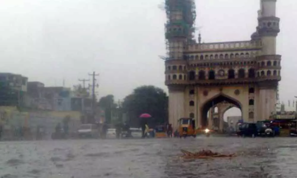 Rains likely to lash Hyderabad for next 2 days