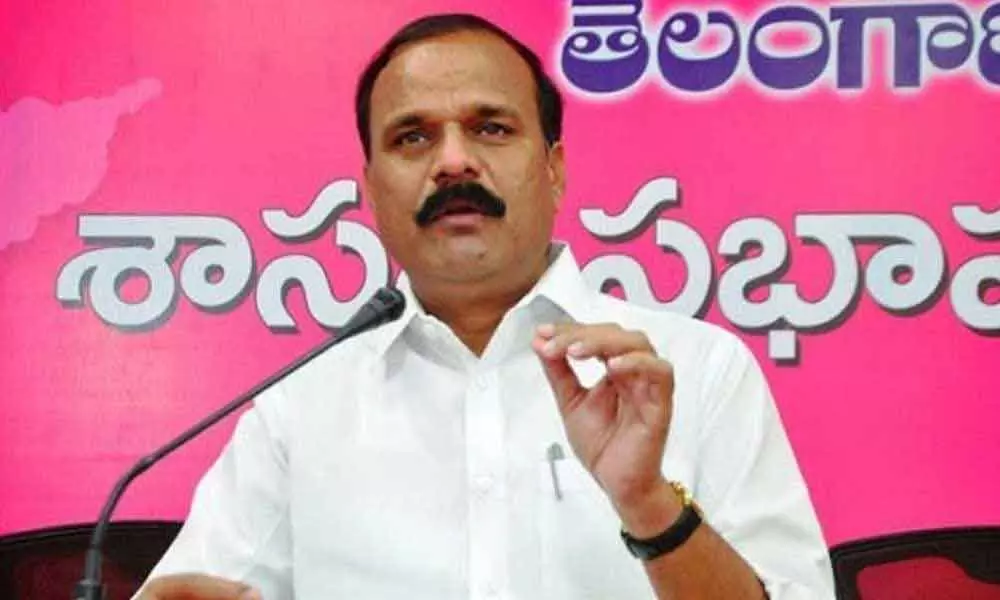 TRS leader Karne Prabhakar