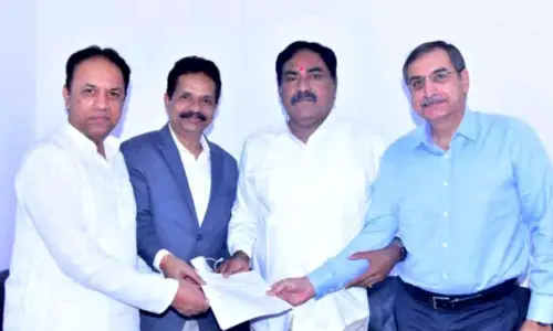 Telangana government on Monday allotted land for the construction of building for Hyderabad Public School in Warangal.