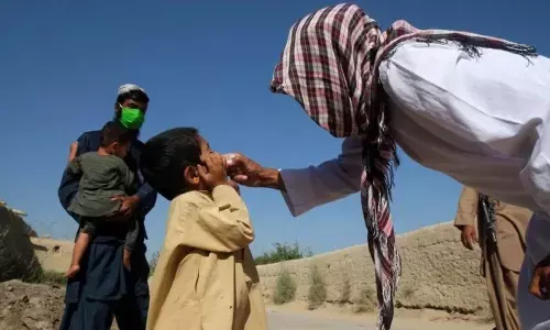 1st polio vaccination drive in Afghanistan since Taliban takeover