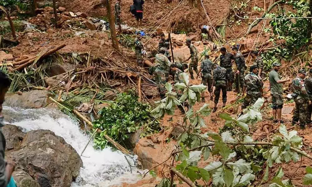 Heavy Rain Causes Landslides resulting 25 Deaths And Several Missing People In Kerala