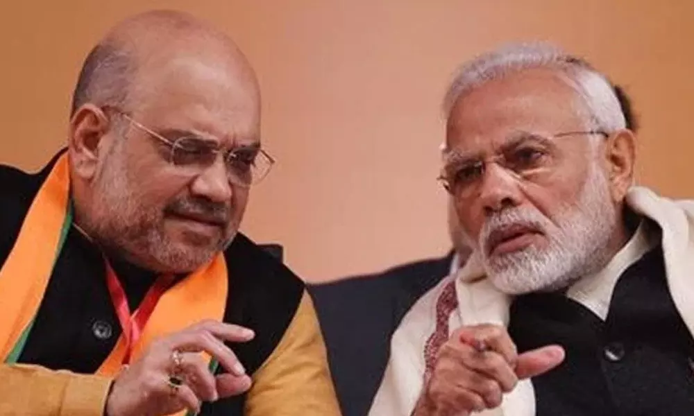 Amit Shah and Prime Minister Narendra Modi