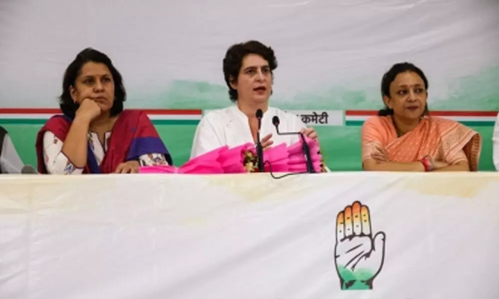 Priyanka Gandhi Vadra announces 40% tickets to women in UP polls