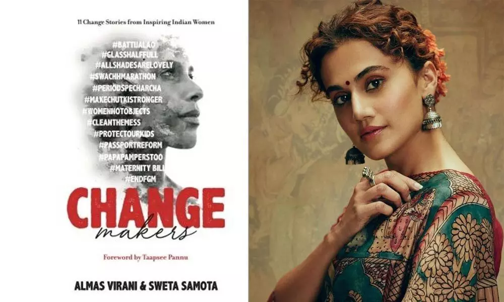 Taapsee takes a moment to acknowledge women changemakers