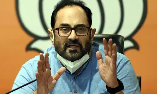 Union Minister of State for Electronics & IT Rajeev Chandrasekhar