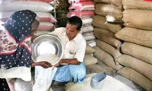 File photo of a ration shop