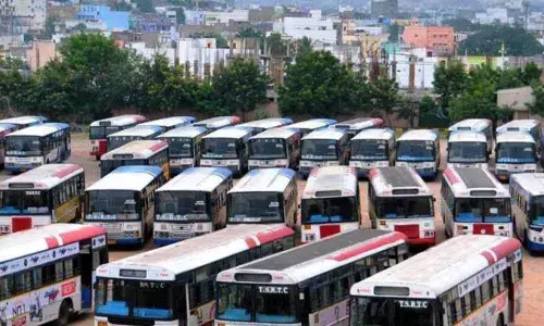 TSRTC sees highest single-day earnings of  14.79 cr
