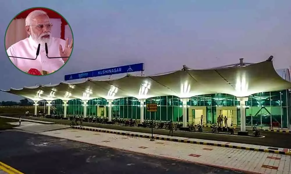 PM Modi inaugurates international airport