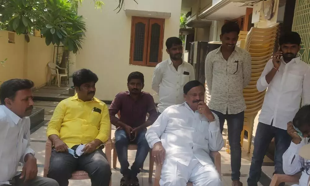 Anantapur district TDP president B K Parthasaradhi placed under house arrest in Penukonda on Wednesday