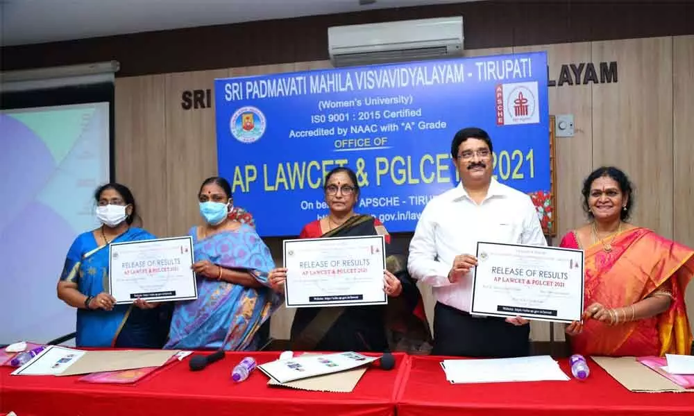 Tirupati: Women bag top ranks in Lawcet