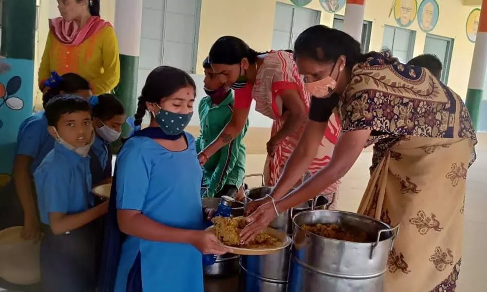 Akshaya Patra resumes mid-day meal for school kids after 18 months