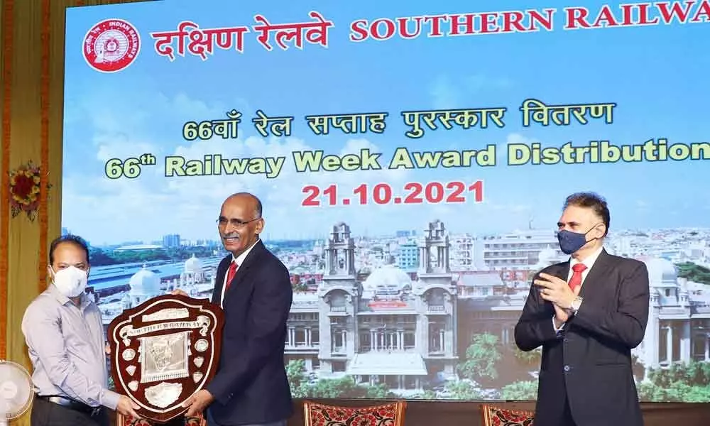 Southern Railway holds 66th RW award distribution ceremony
