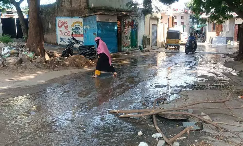 Sewage overflow riles Asmangarh residents