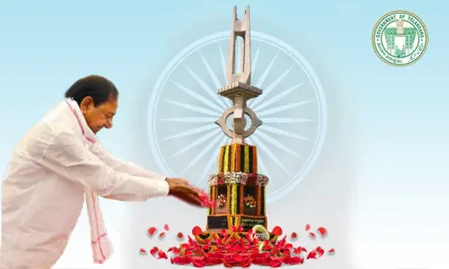 CM KCR pays tributes to police martyrs