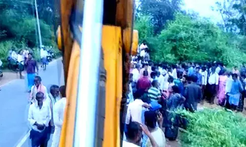 A road accident occurred in Kadapa district of Andhra Pradesh