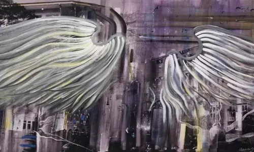 An all-female exhibition by seven Los Angeles and one Mumbai-based artists