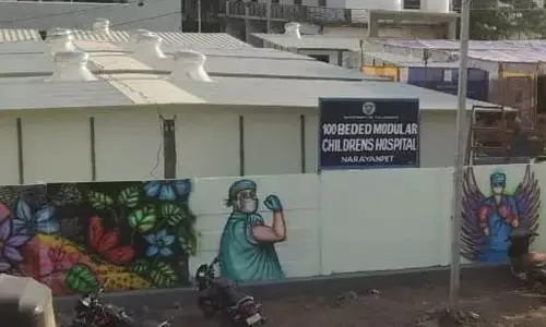 100-bed Modular Hospital for children in Narayanpet