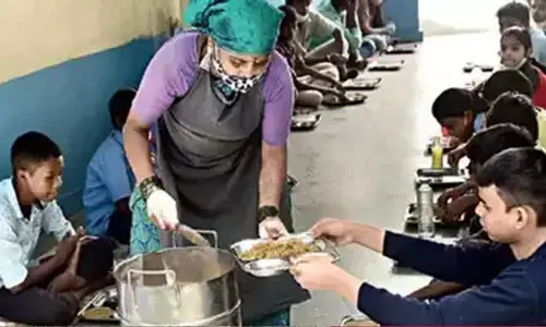 Resumption of the midday meal scheme was greeted with unbridled joy on school campuses in Bengaluru on Thursday.