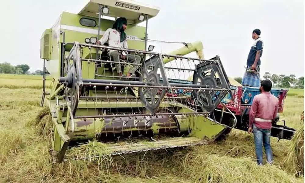 Nizamabad district extensively uses machines for farming activities