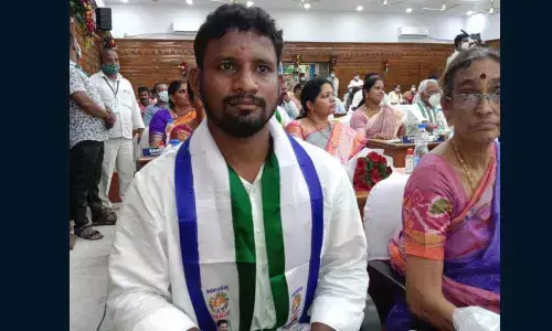 Vizianagaram Zilla Parishad vice chairperson Ambati Anil Kumar