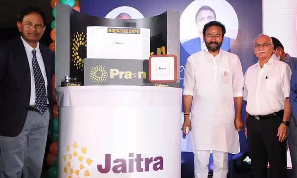 Hyderabad-based Jaitra devices and system LLP launched new bipolar Air Disinfectant & Purifier