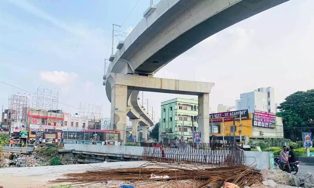 Railway vent works begin to ease traffic at Malakpet