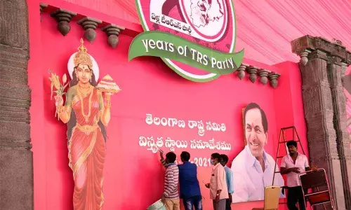 Hyderabad: Plenary to cast KCRs Vision for next 20 years