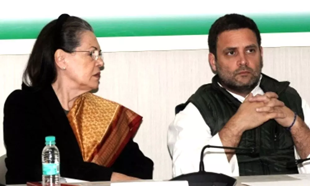 Sonia Gandhi was Rahul Gandhi