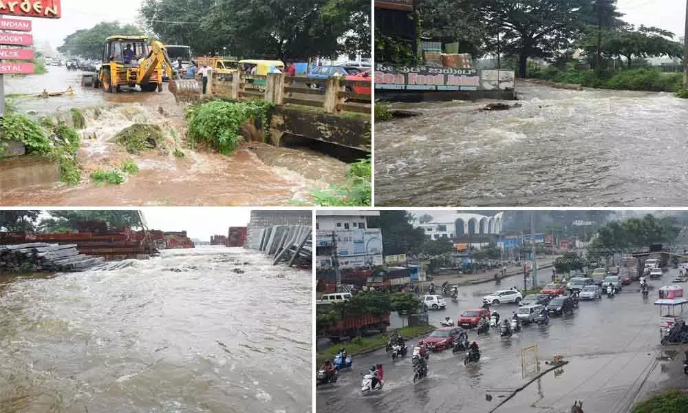 Heavy rain throws normal life out of gear in Mysuru