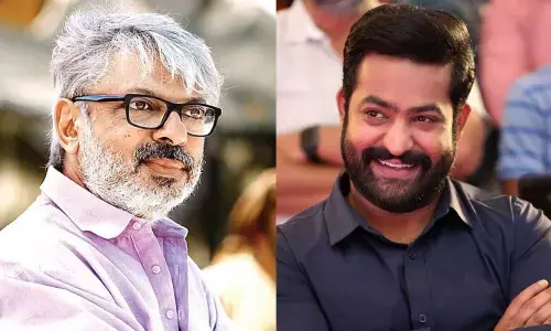 Jr NTR nodded head for Sanjay Leela Bhansali?