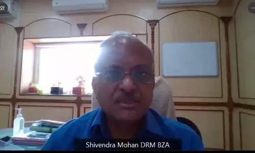 South Central Railway Vijayawada DRM Shivendra Mohan