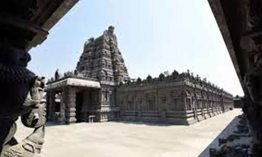 Yadadri temple