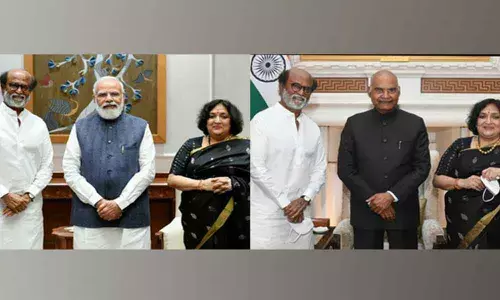 Rajinikanth meets PM Narendra Modi, President Ram Nath Kovind