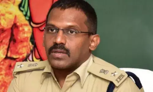 SP K K N Anburajan addressing the media in Kadapa on Wednesday