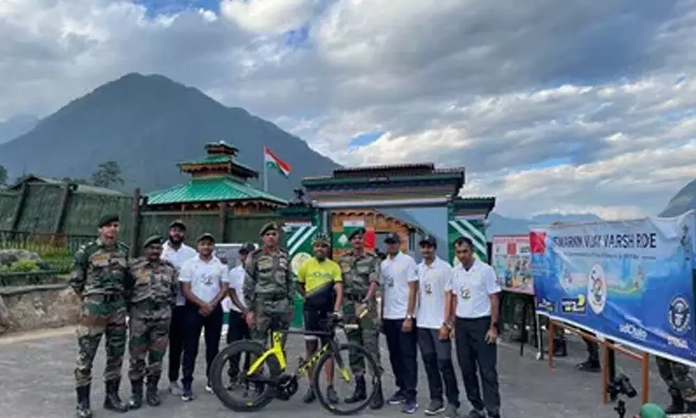 Indian Army Officer Holds New Guinness World Record For Ultra Cycling