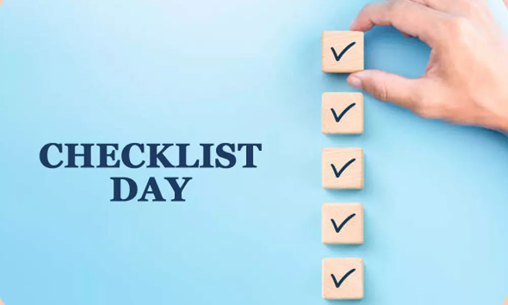 Checklist Day