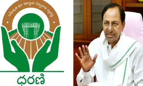 Telangana Dharani Portal turns one, CM KCR congratulates team