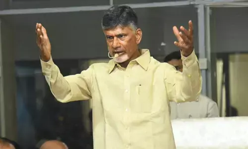 Telugu Desam Party national president and former chief minister Chandrababu Naidu