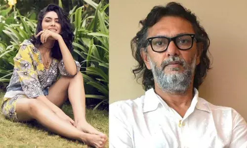 Actress Mrunal Thakur and director Rakeysh Omprakash Mehra