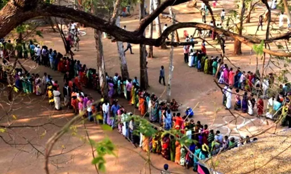 Polling underway in Andhra Pradeshs Badvel constituency