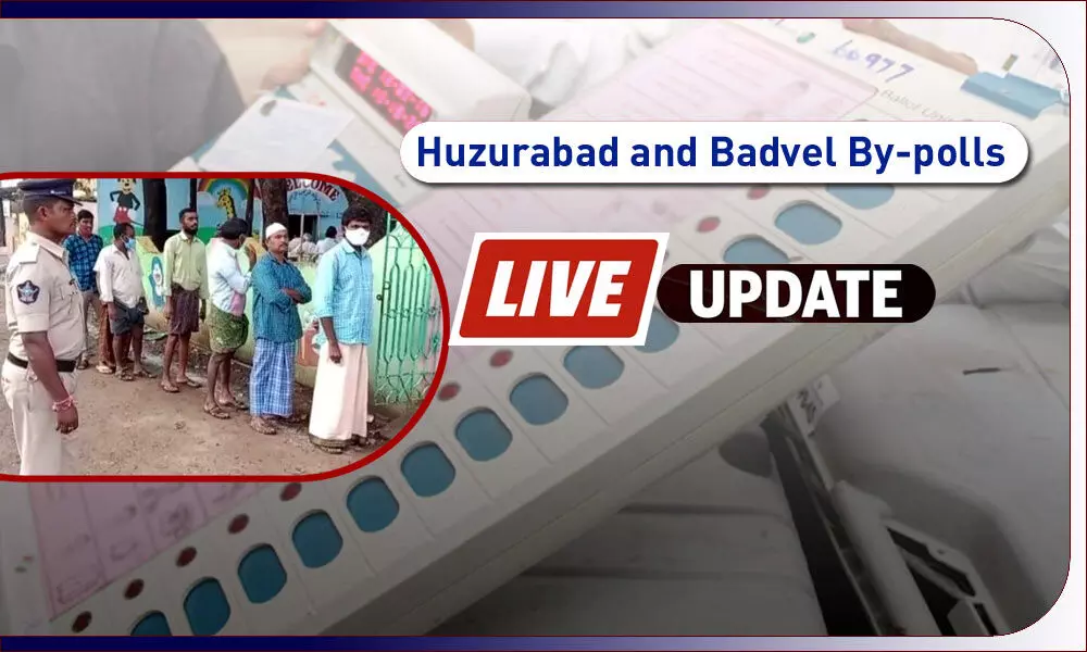 Badvel and Huzurabad by-election live updates: All set for polling