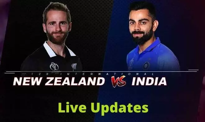 T20 World Cup India vs New Zealand 28th Match, Super 12 Group 2 - Live Cricket Score