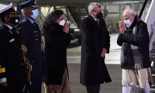 PM Modi arrives in UK for COP26 summit, bilateral talks with Johnson