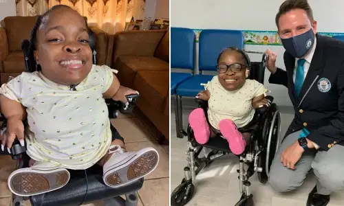 18 Year Old From USA Holds The Guinness World Record For The Shortest Non-Mobile Woman