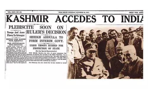 Prolonged secrecy of J&K Accession