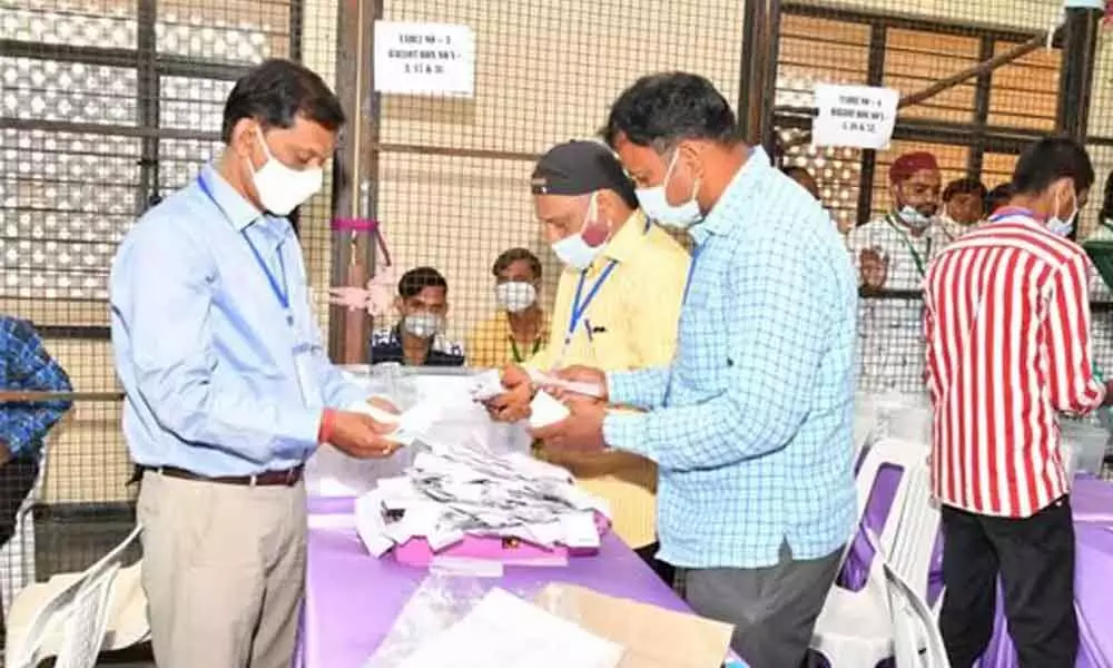 Huzurabad by-election: TRS takes the lead in postal ballot