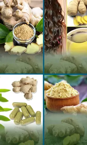 Ginger Juice, Excellent Remedy for Natural Hair Growth & Controls Hairfall